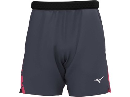 Pánské sportovní šortky Mizuno DB 8 inches Amplify Short(M) / Odyssey Gray (Velikost L)