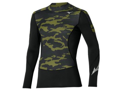 Pánské termo tričko Mizuno Virtual Body G3 High / Evening Primrose (Velikost S)