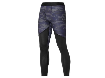 Pánské termo legíny Mizuno Virtual Body G3 Long / Black (Velikost S)
