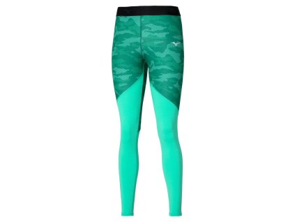 Dámské termo legíny Mizuno Virtual Body G3 Long / Atlantis (Velikost XS)