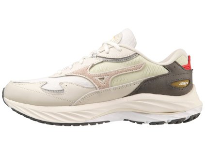 Unisex vycházková obuv Mizuno WAVE RIDER BETA/Whte/SilvClud/SunStruck (Velikost 36.5/4.0)