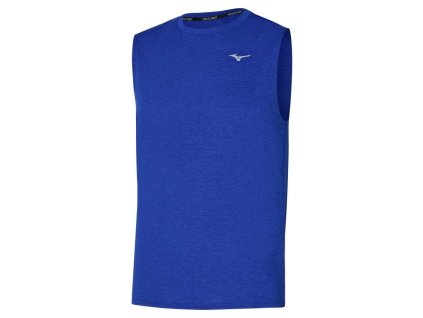 Pánské sportovní tričko Mizuno Impulse Core Sleeveless(M) / ReflexBlue (Velikost M)