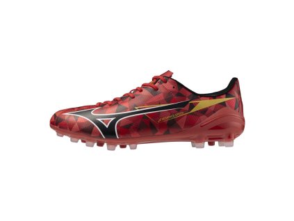 Pánská fotbalová obuv MIZUNO II SELECT AG(U) / MORELIA 40th Red/Black/Gold / 38.5/5.5 (Velikost 38.5/5.5)