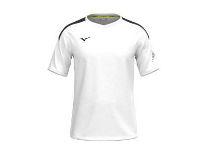 Pánské sportovní tričko Mizuno MZNRB Tee(M) / White / Navy (Velikost 3XL)
