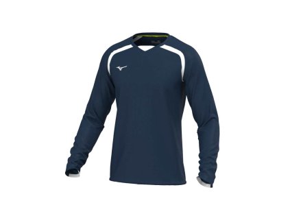 Pánské házenkářské tričko Mizuno MZNRB LS Shirt / Navy (Velikost S)