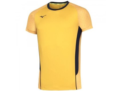 Premium High-Kyu Tee/Yellow/Navy (Velikost S)