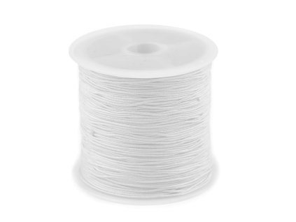 Šňůrka PES Ø0,5 mm (Balení 1 ks, Varianta 1 (28) bílá)