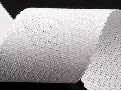 Kanavný pás šíře 100 mm zoubkovka (Balení 1 m, Varianta 1 bílá)