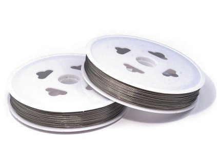 Nylonové lanko Ø0,45 mm (Balení 1 ks, Varianta 1 platina)