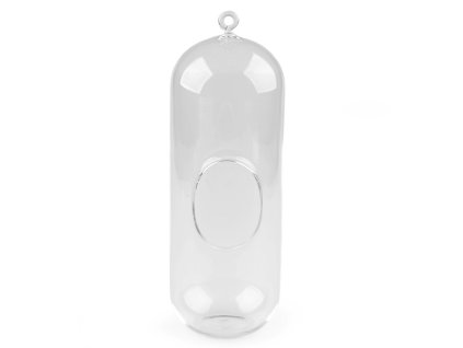 Aerárium / skleněný válec 10,5x29 cm (Balení 1 ks, Varianta transparent)