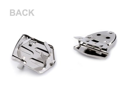 Sada zapínání na tašku 33x41 mm (Balení 2 sada, Varianta 1 nikl)