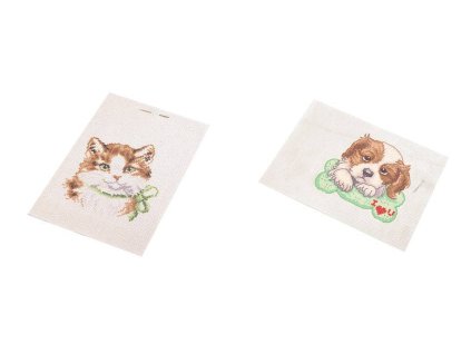 Dětské vyšívání (Balení 1 sada, Varianta 3 bílá kočka)