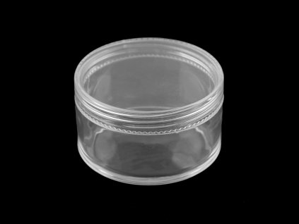 Plastová dóza 6x3,5 cm šroubovací (Balení 6 ks, Varianta transparent)