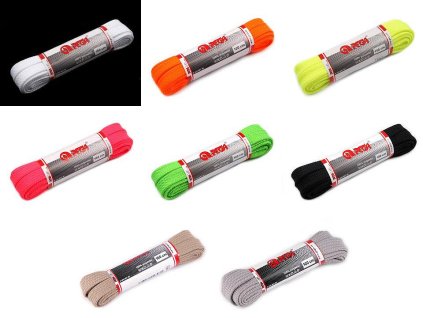 Tkaničky do bot délka 100 cm (Balení 1 pár, Varianta 1 (1101) bílá)