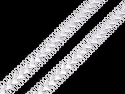 Prýmek šíře 18 mm (Balení 18 m, Varianta 1 bílá)