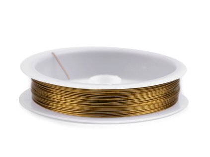 Drát Ø0,4 mm (Balení 1 ks, Varianta 1 zlatá)