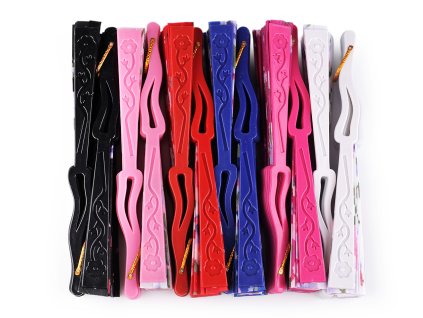 Vějíř textilní květy (Balení 1 ks, Varianta 2 růžová sv.)