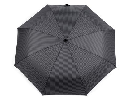 Pánský skládací vystřelovací deštník (Balení 1 ks, Varianta 2 šedá proužky)