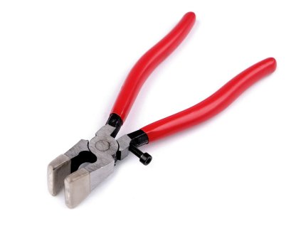Kleště na ploché koncovky (Balení 1 ks, Varianta červená)