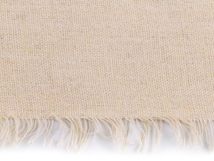 Bavlněná látka / imitace lnu (Balení 1 m, Varianta 3 (14) červená)