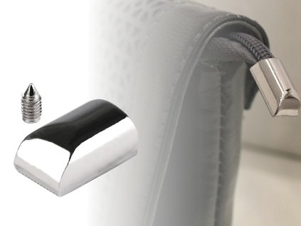 Koncovka na spirálový, kostěný a kovový zip (Balení 5 ks, Varianta 2 zlatá)