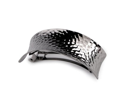 Francouzská spona do vlasů (Balení 1 ks, Varianta 1 stříbrná)