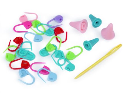 Sada pomůcek na pletení / háčkování (Balení 1 sada, Varianta viz foto)