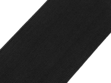Pruženka tkaná šíře 80 mm (Balení 1 m, Varianta 1 černá)