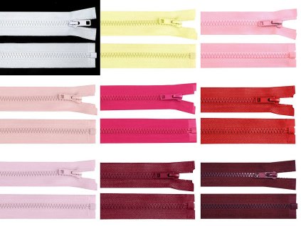 Kostěný zip No 5 délka 50 cm bundový (Balení 1 ks, Varianta 306 béžová nejsv.)