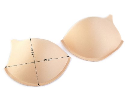 Výztuž do plavek / korzetů velikost 38 (Balení 1 pár, Varianta 1 bílá)