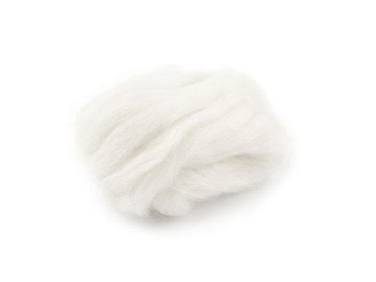 Ovčí rouno 5 g česané (Balení 1 sáček, Varianta 1 bílá)