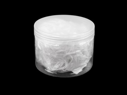 Malé gumičky do vlasů / na balení v dóze (Balení 1 krab., Varianta 2 černá)