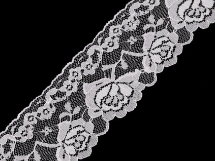 Silonová krajka šíře 70 mm (Balení 25.2 m, Varianta 2 červená)