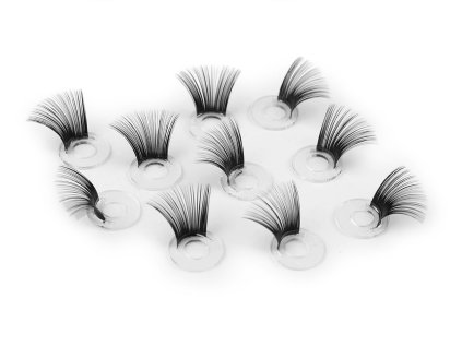 Dekorační polotovar řasy Ø13 mm (Balení 10 ks, Varianta černá)