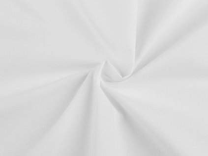 Bavlněná látka / plátno perkál šíře 300 cm (Balení 1 m, Varianta bílá)