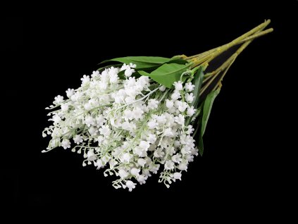 Umělá kytice konvalinka (Balení 1 ks, Varianta bílá)