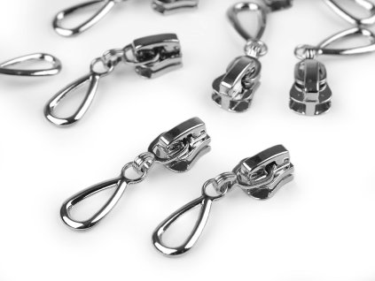 Jezdec ke kostěným zipům No 3 (Balení 10 ks, Varianta 1 nikl)