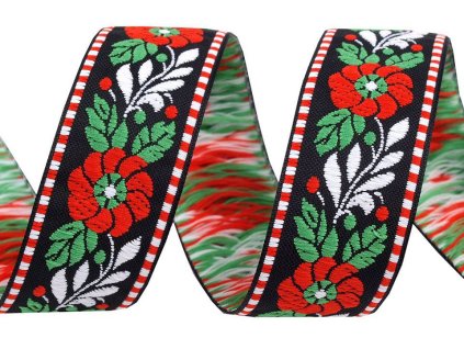 Krojová vzorovka šíře 25 mm (Balení 25 m, Varianta 00/2 černá)