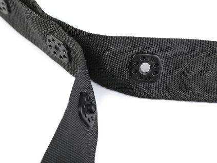 Zapínání na body šíře 17 mm (Balení 1 m, Varianta 2 černá)