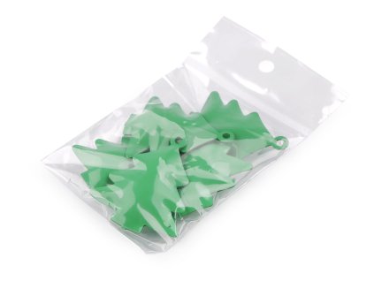 Rolničky stromeček, hvězda (Balení 5 ks, Varianta 1 bílá hvězda)