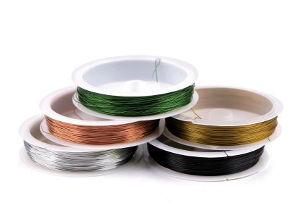 Drát Ø0,3 mm (Balení 10 ks, Varianta 2 zlatá)