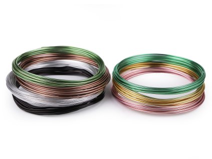 Drát hliníkový Ø1,8 mm (Balení 1 ks, Varianta 1 stříbrná)