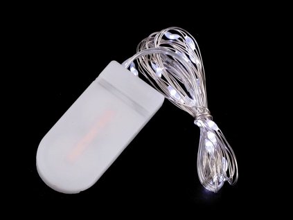 LED osvětlení na baterie na dekorace (Balení 1 ks, Varianta bílá teplá)