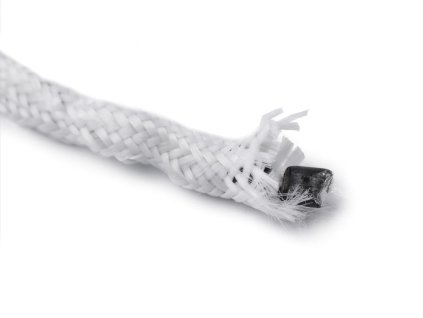 Šňůra olověná na záclony 30 g/m (Balení 25 m, Varianta bílá)