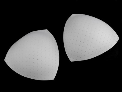 Výztuž do plavek s perforací velikost 44 2. jakost (Balení 1 pár, Varianta 1 bílá)