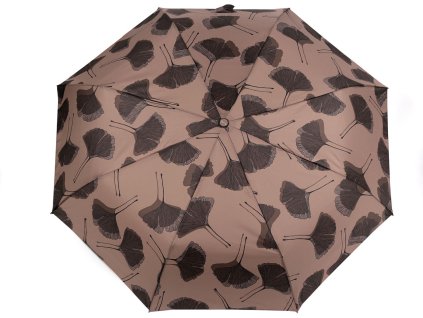 Dámský skládací vystřelovací deštník (Balení 1 ks, Varianta 1 béžová)