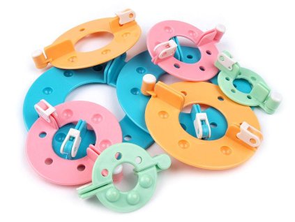 Šablony na výrobu bambulek 4 sady (Balení 1 krab., Varianta viz foto)