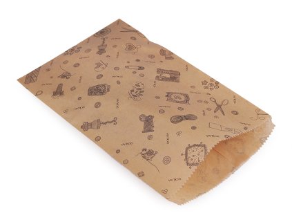 Papírový sáček Stoklasa 20x32 cm (Balení 50 ks, Varianta hnědá přírodní)