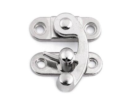 Kovové zapínání na dřevěné krabičky (Balení 1 sada, Varianta 1 nikl)