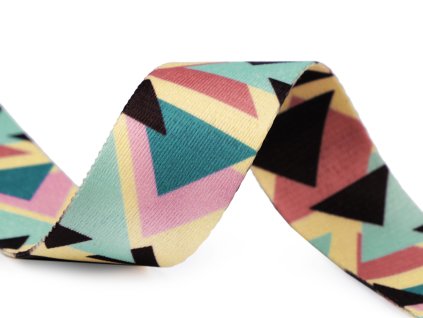 Oboustranný popruh šíře 38 mm (Varianta 1 bílo-modrá)